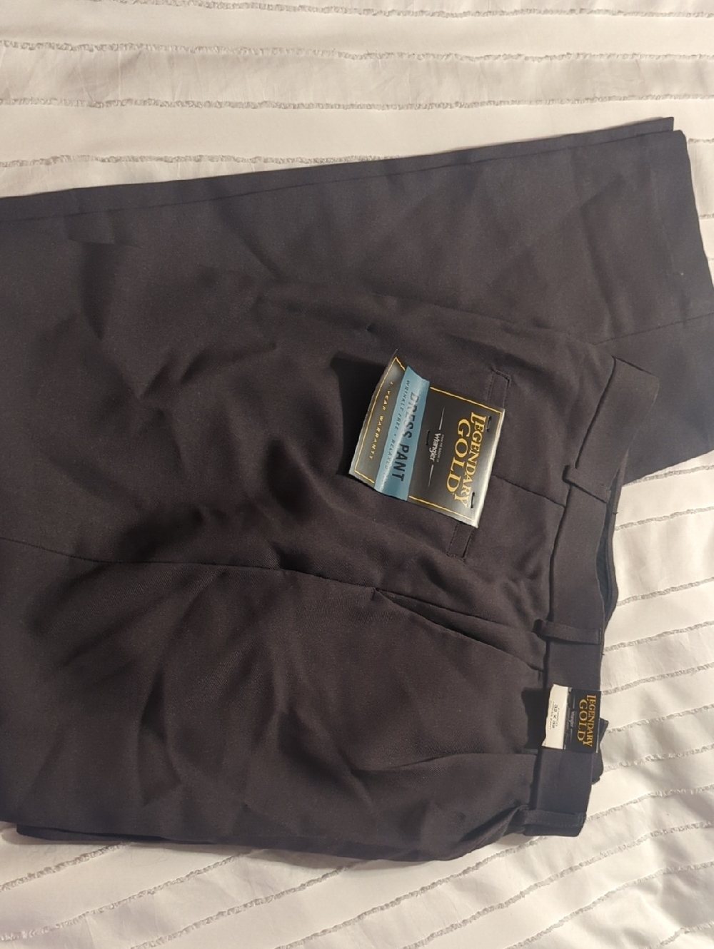 Wrangler Legendary Gold Dress Pant in Black